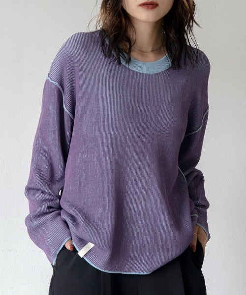 Vacancy 雙面可穿羅紋上衣