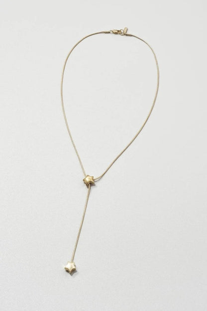 GOLDY 星星滑動項鍊