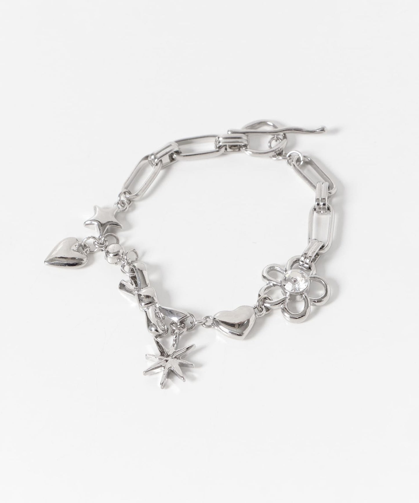 SMELLY Metal Chain Motif Mantel Bracelet