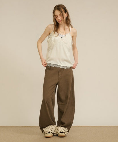hazyl rollup wide pants