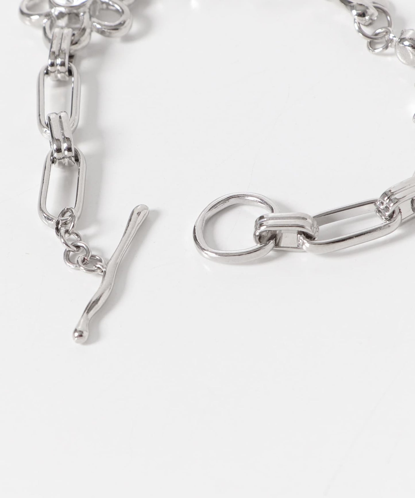 SMELLY Metal Chain Motif Mantel Bracelet