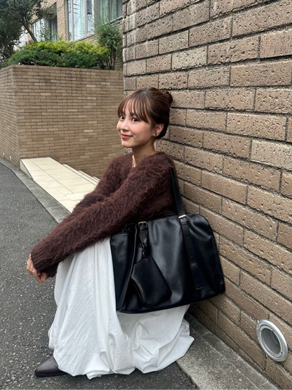 mystic Fluffy shaggy knit