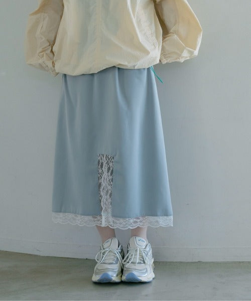 緞面Lace裙