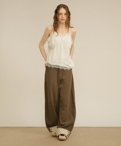 hazyl rollup wide pants
