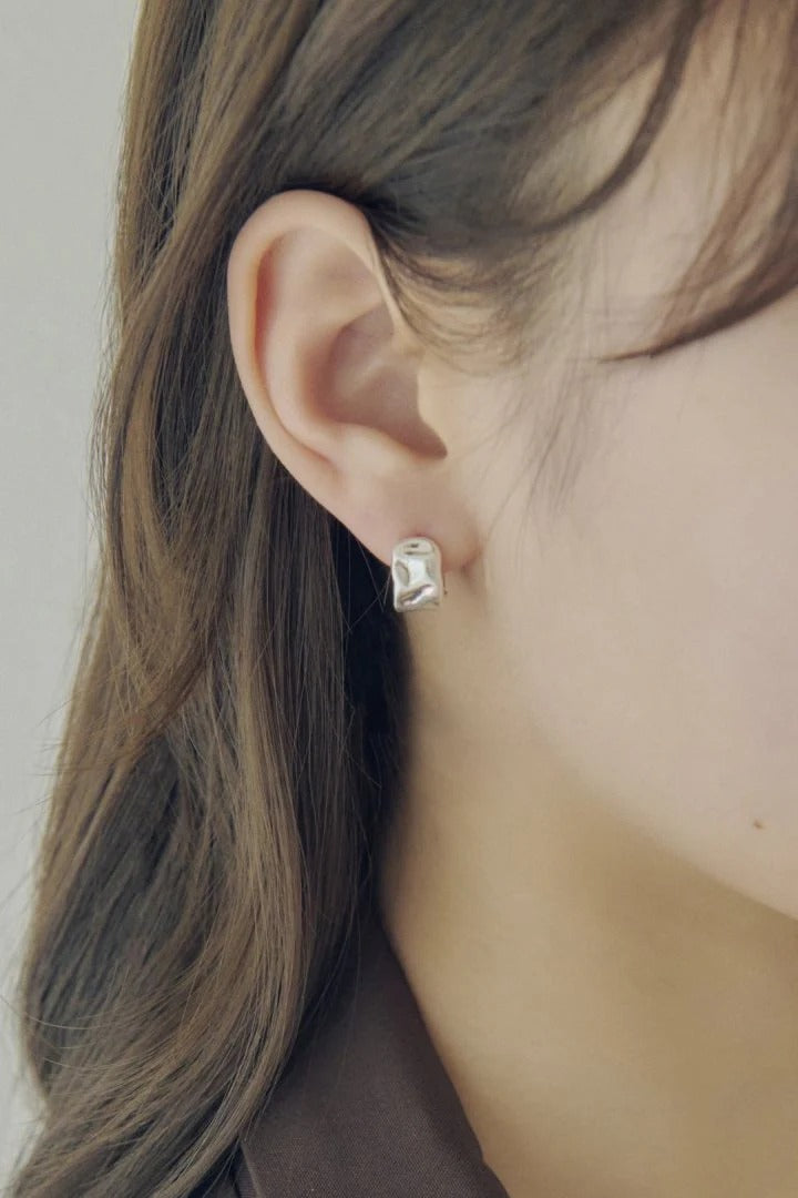 GOLDY BUMPY HOOP ONE TOUCH PIERCE