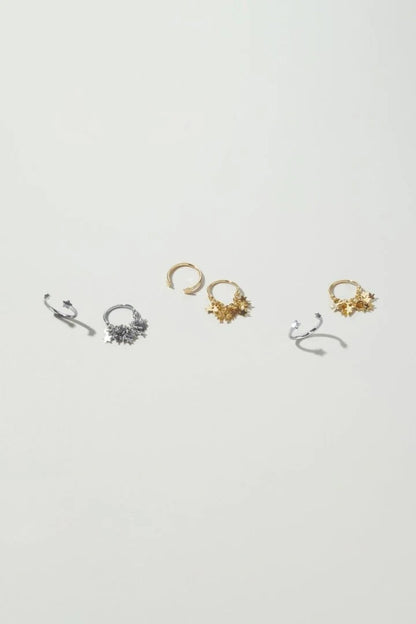 GOLDY Star shower Ring 2P Set