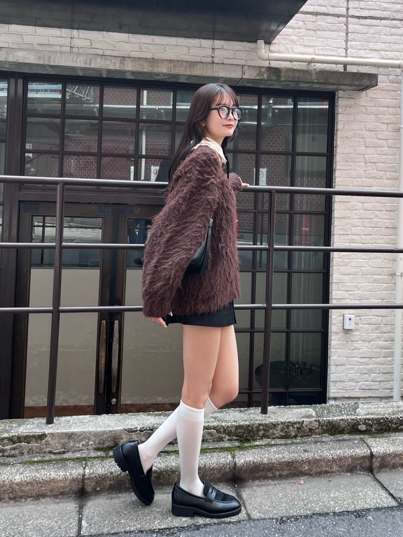 mystic Fluffy shaggy knit