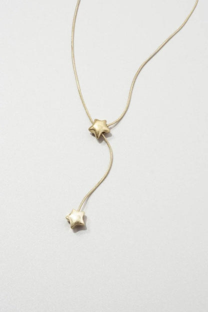 GOLDY 星星滑動項鍊