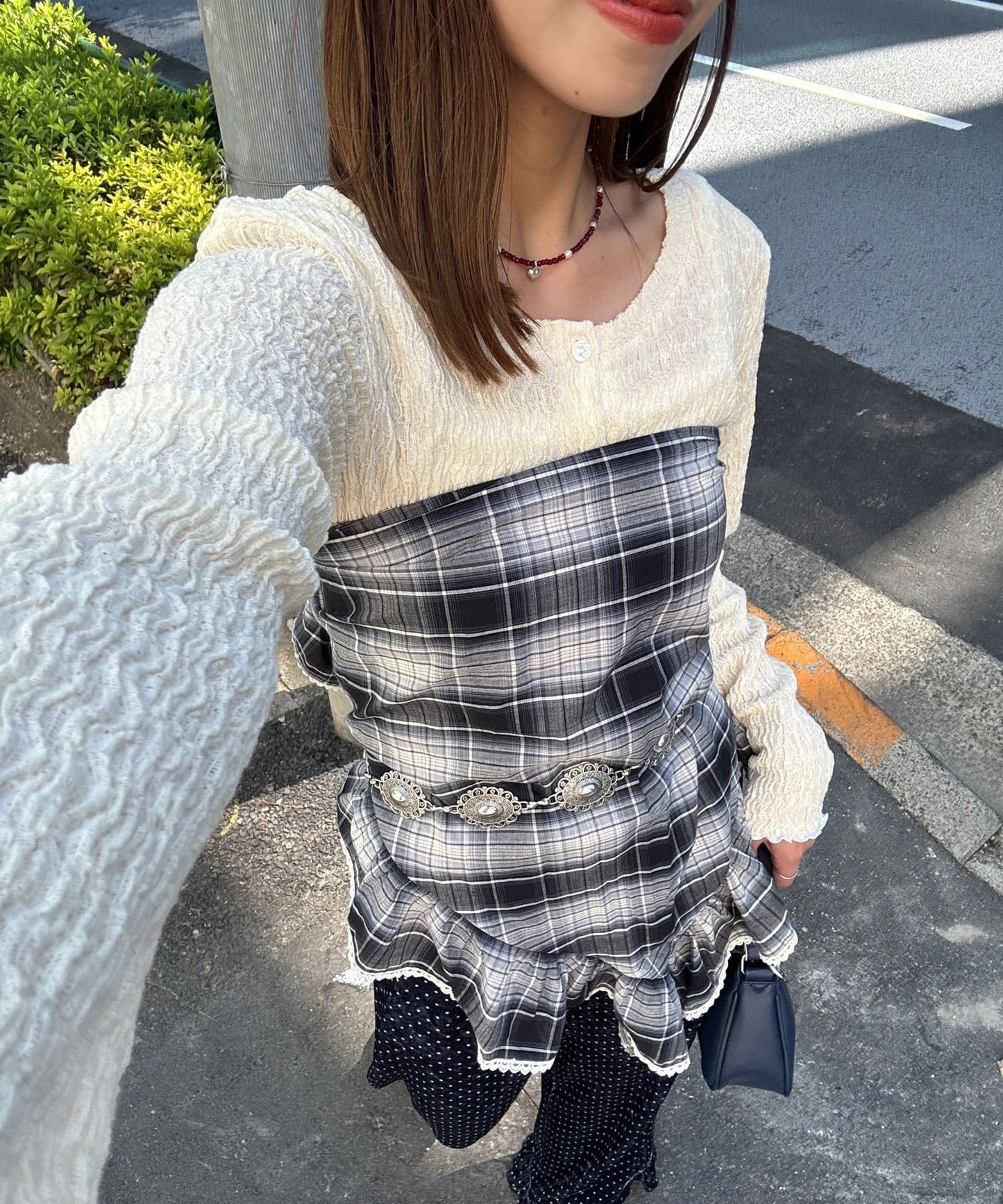 CIAOPANIC 超百搭荷葉邊大圍巾