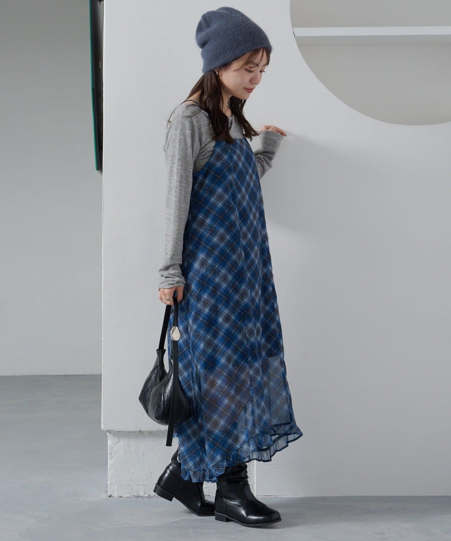 Kastane 透明格紋ops