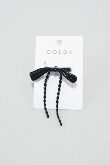 GOLDY Dot Chain Ribbon 髮插