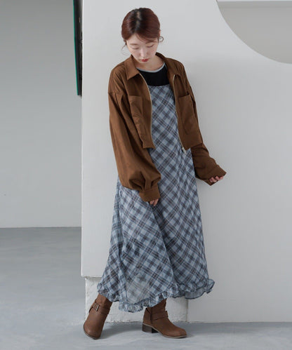 Kastane 透明格紋ops