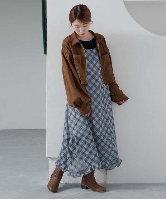 Kastane 透明格紋ops