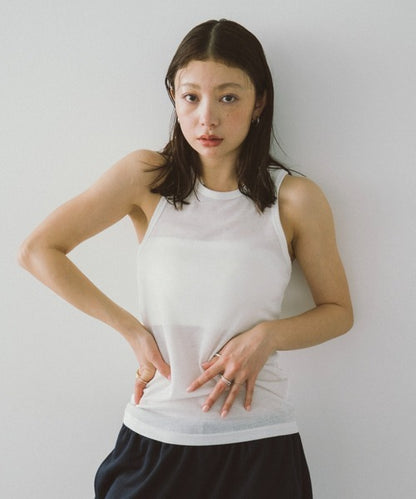 HANNE Layered sheer T-shirt