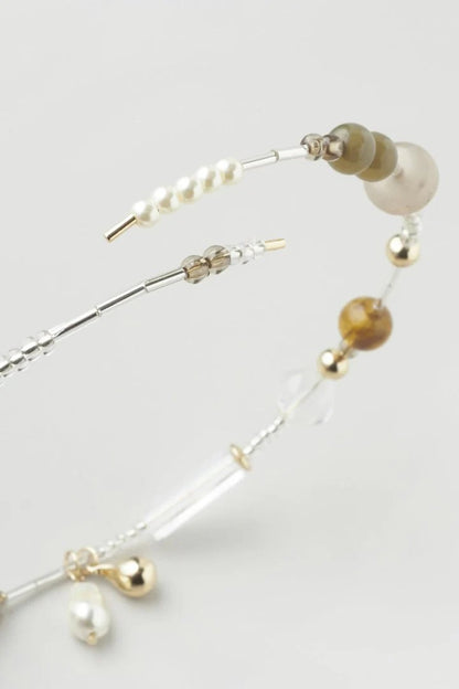 GOLDY Multi Color Beaded Neckcuff