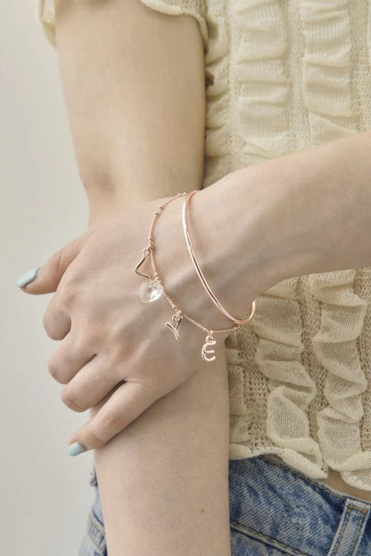 GOLDY Love Charm Bangles & Bracelets