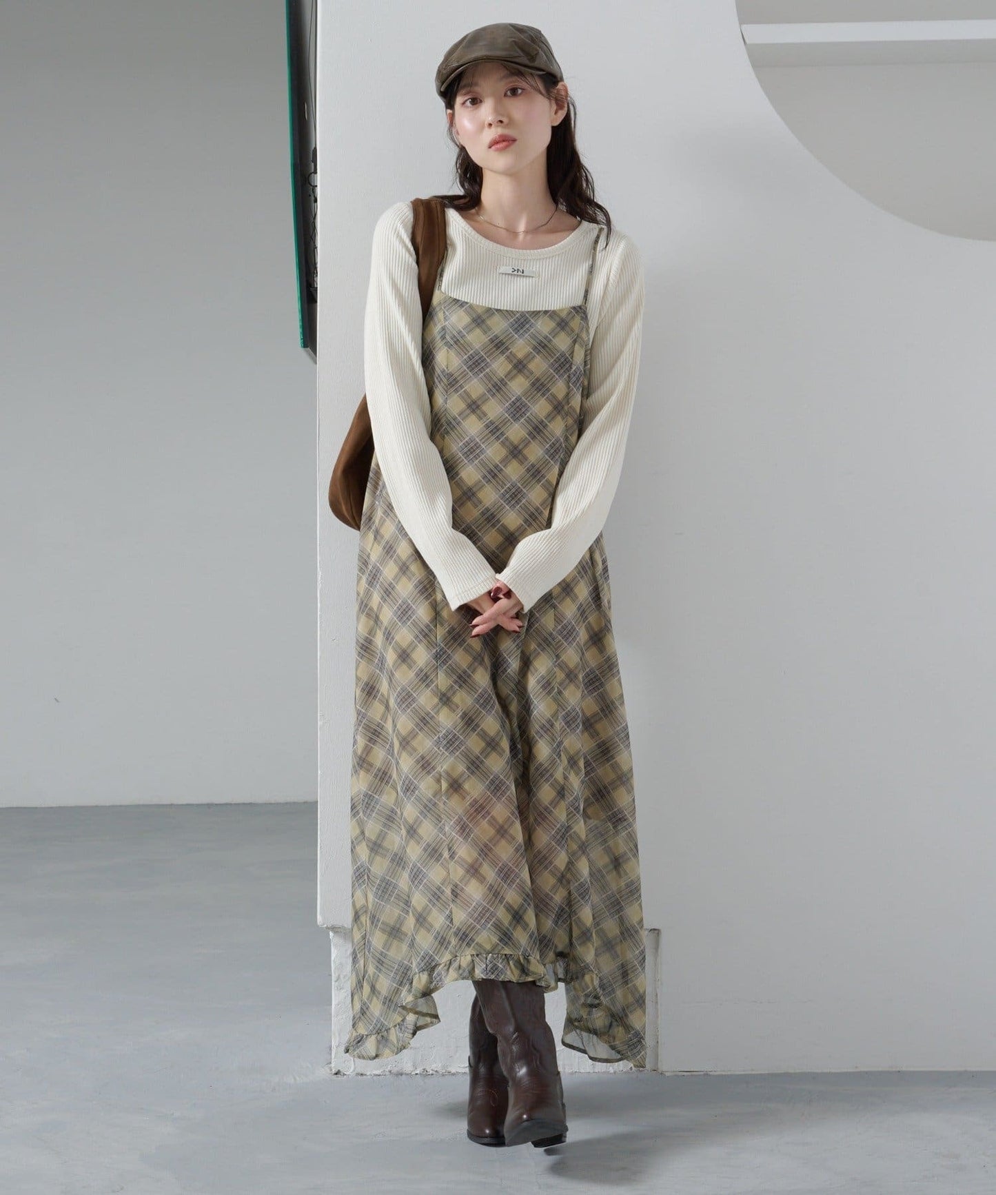 Kastane 透明格紋ops