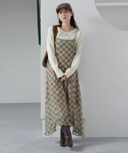 Kastane 透明格紋ops