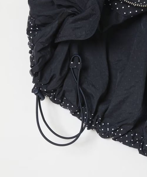 heather 褶邊尼龍 jacket