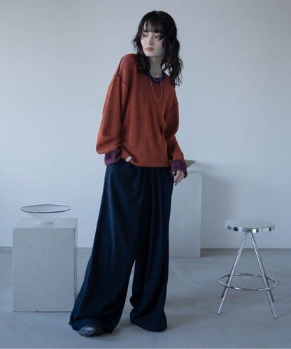 Vacancy 雙面可穿羅紋上衣