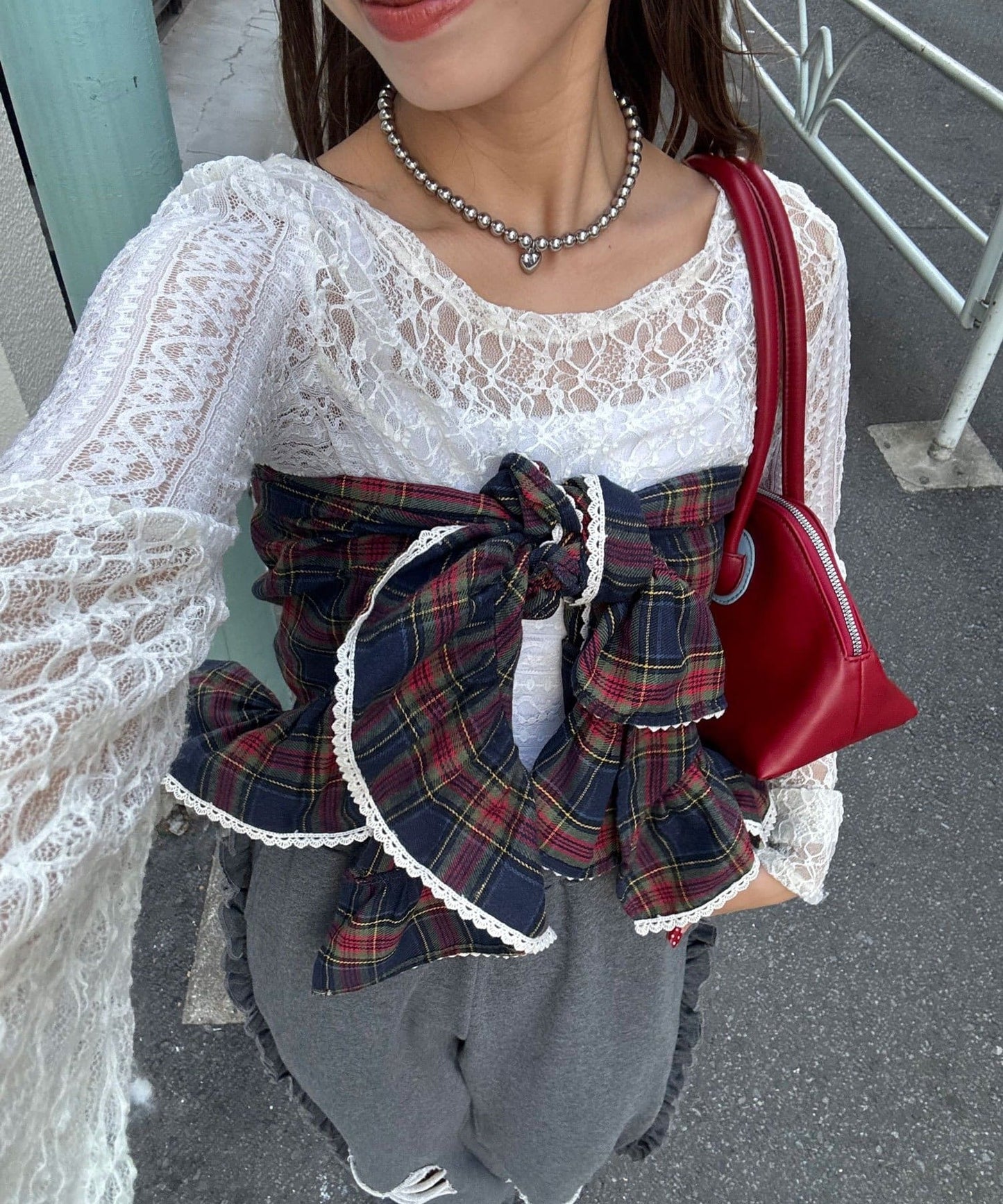 CIAOPANIC 超百搭荷葉邊大圍巾