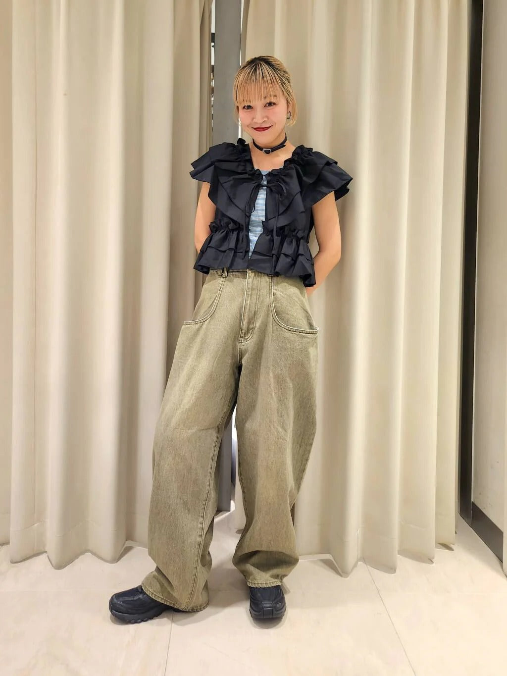 [必入靚褲] KBF BIG pocket design denim