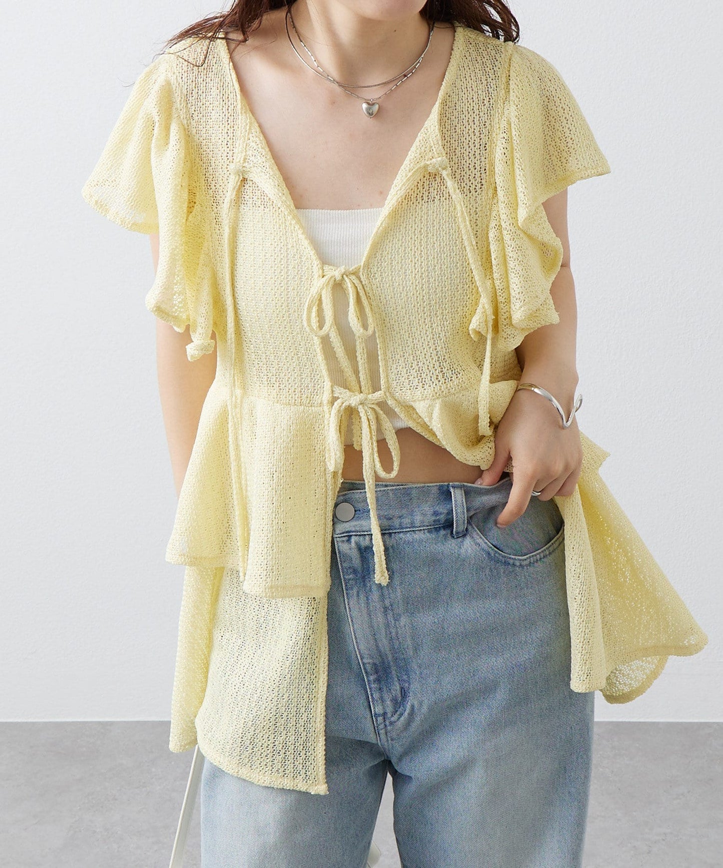 [現貨] Mystic 荷葉邊2way tunic