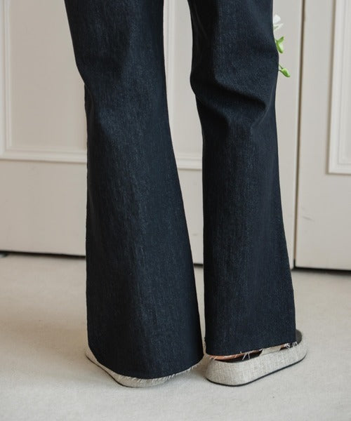 Hinari 高腰半喇叭褲