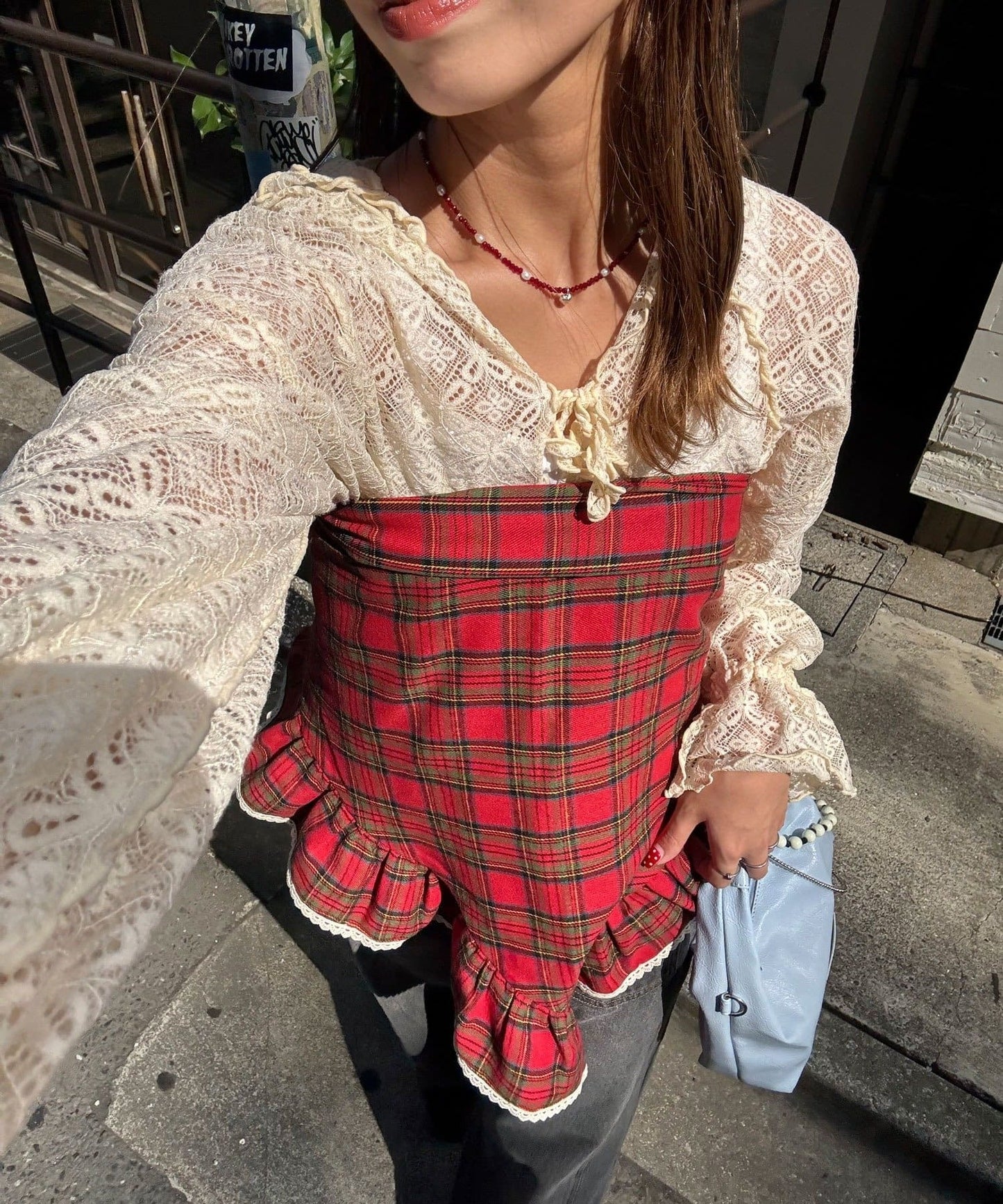 CIAOPANIC 超百搭荷葉邊大圍巾