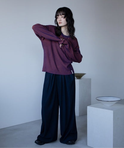 Vacancy 雙面可穿羅紋上衣