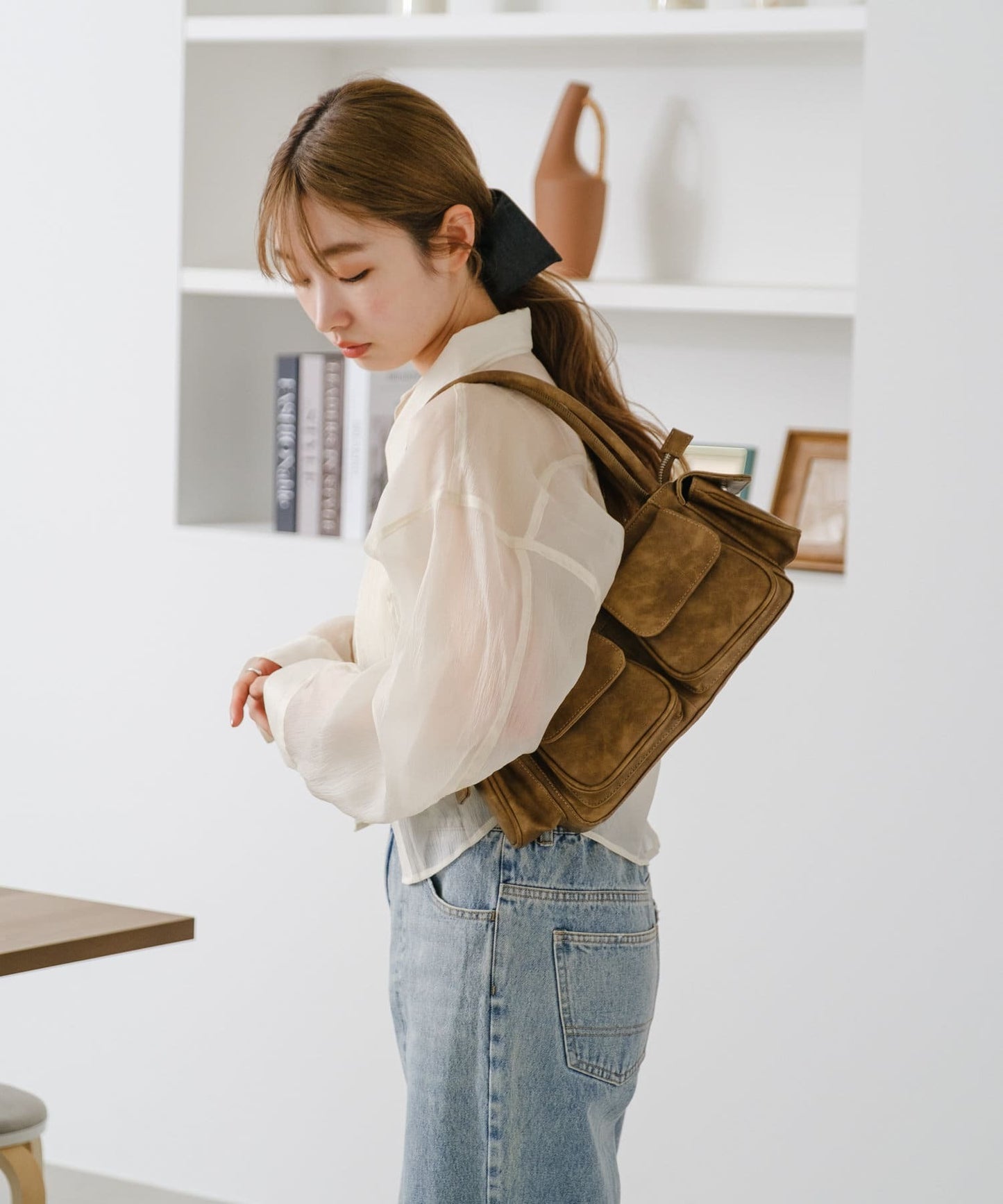 Kastane 靚料 Sheer Shirt [短/長version]