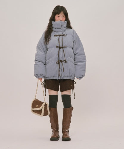 loin nuit ribbon padding blouson