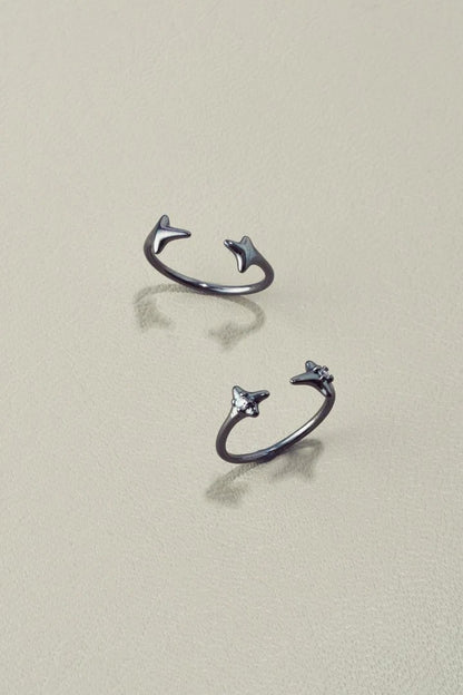 GOLDY Twinkle Motif Set Rings