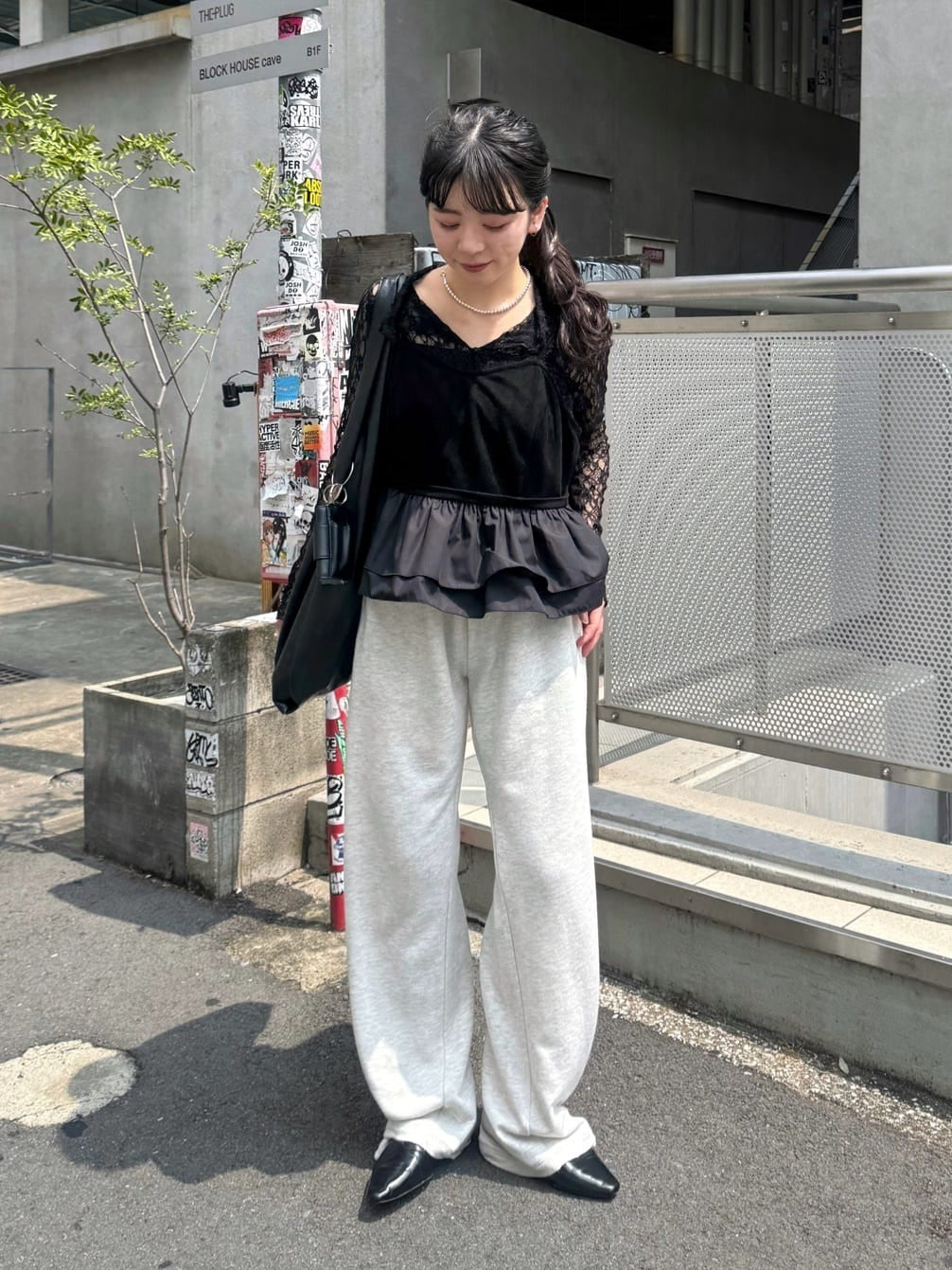 [短/長ver] Kastane Lace pullover with collar