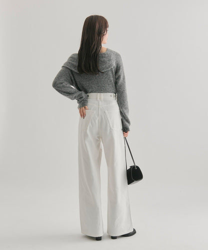 mystic Lace switching denim