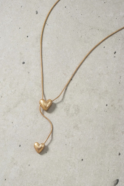 GOLDY 心心滑動項鍊