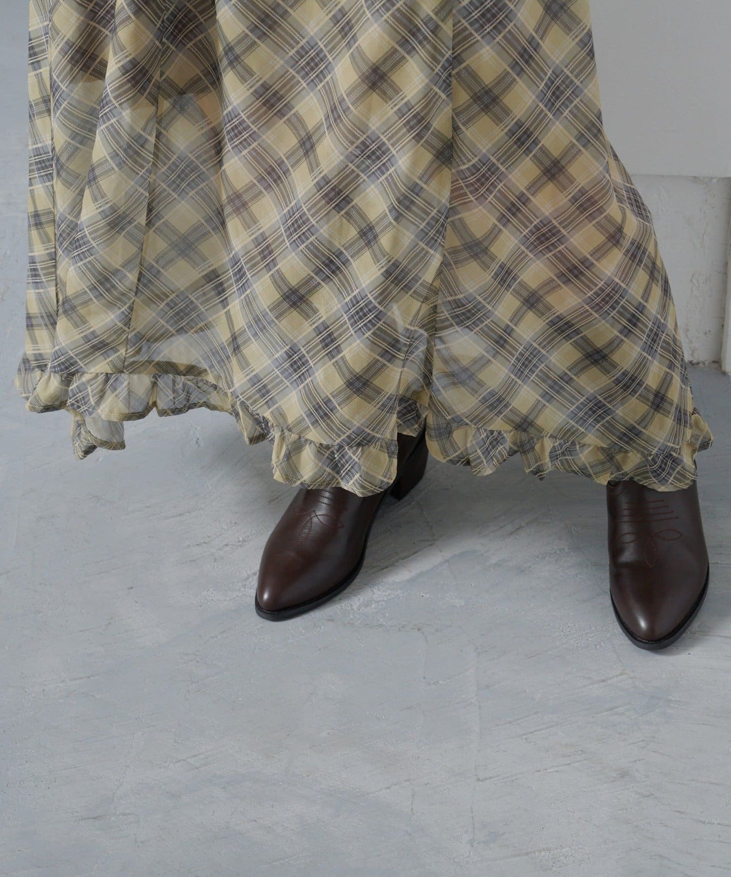 Kastane 透明格紋ops