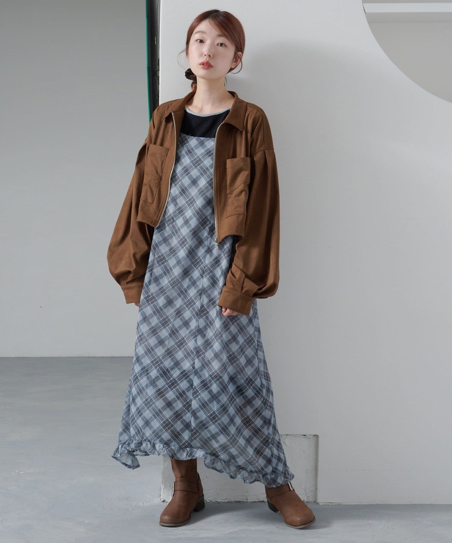 Kastane 透明格紋ops