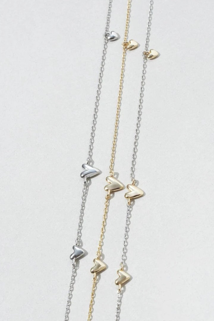 GOLDY Simple Heart Necklace
