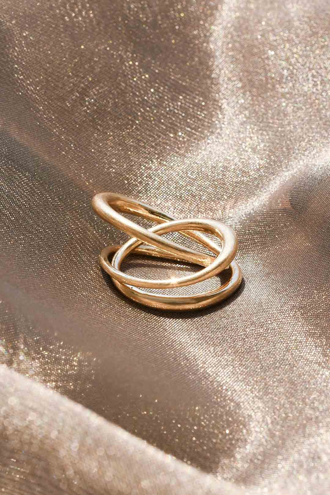 GOLDY Metal Coil Ring