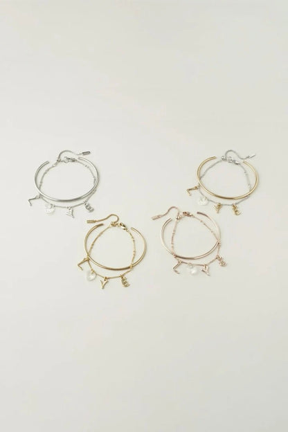 GOLDY Love Charm Bangles & Bracelets