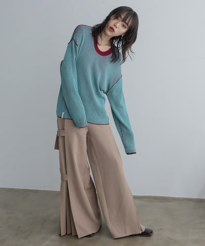 Vacancy 雙面可穿羅紋上衣