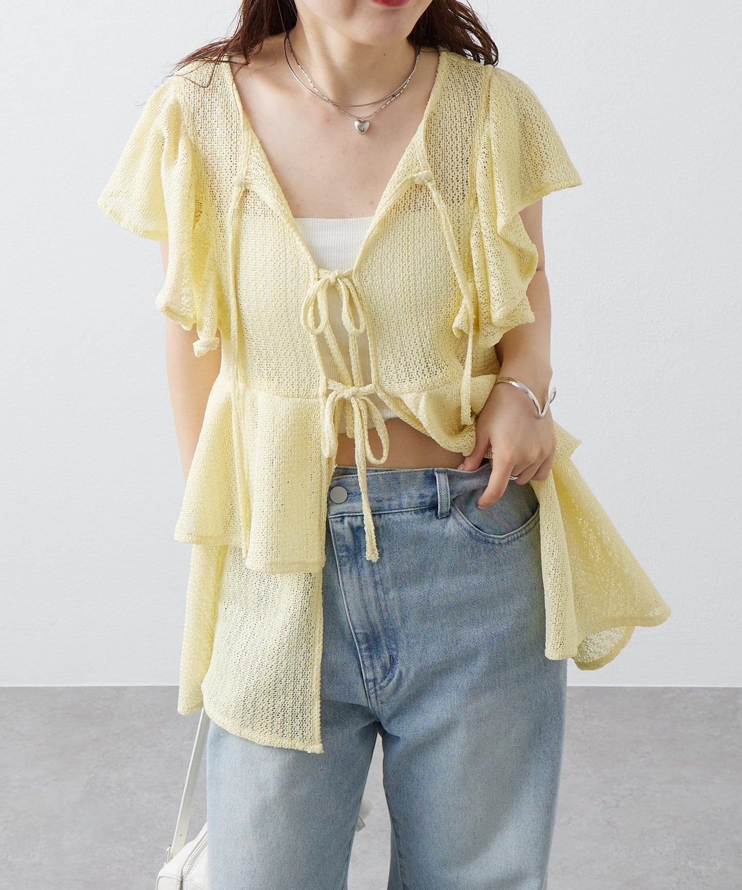 [現貨] Mystic 荷葉邊2way tunic