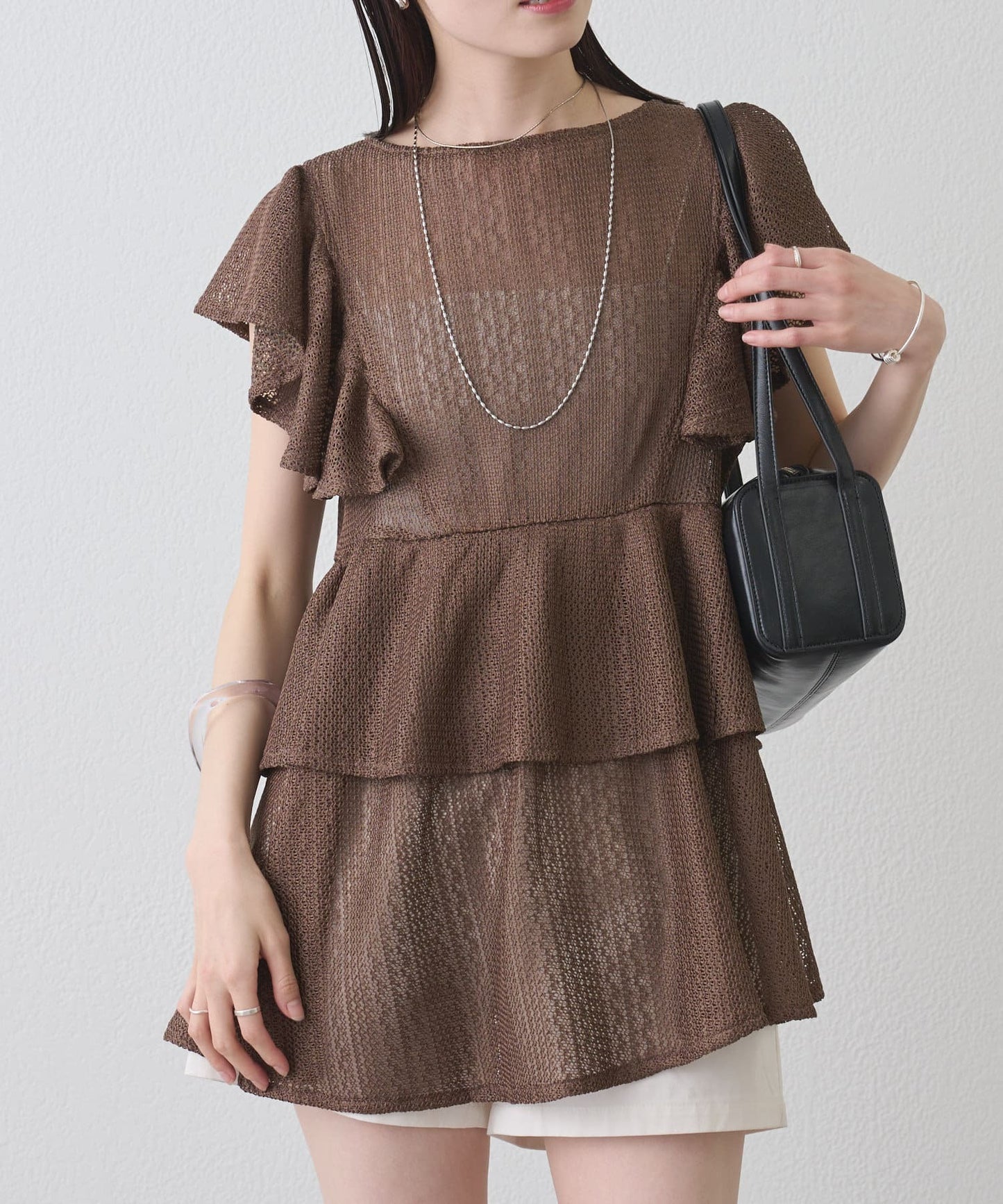 [現貨] Mystic 荷葉邊2way tunic