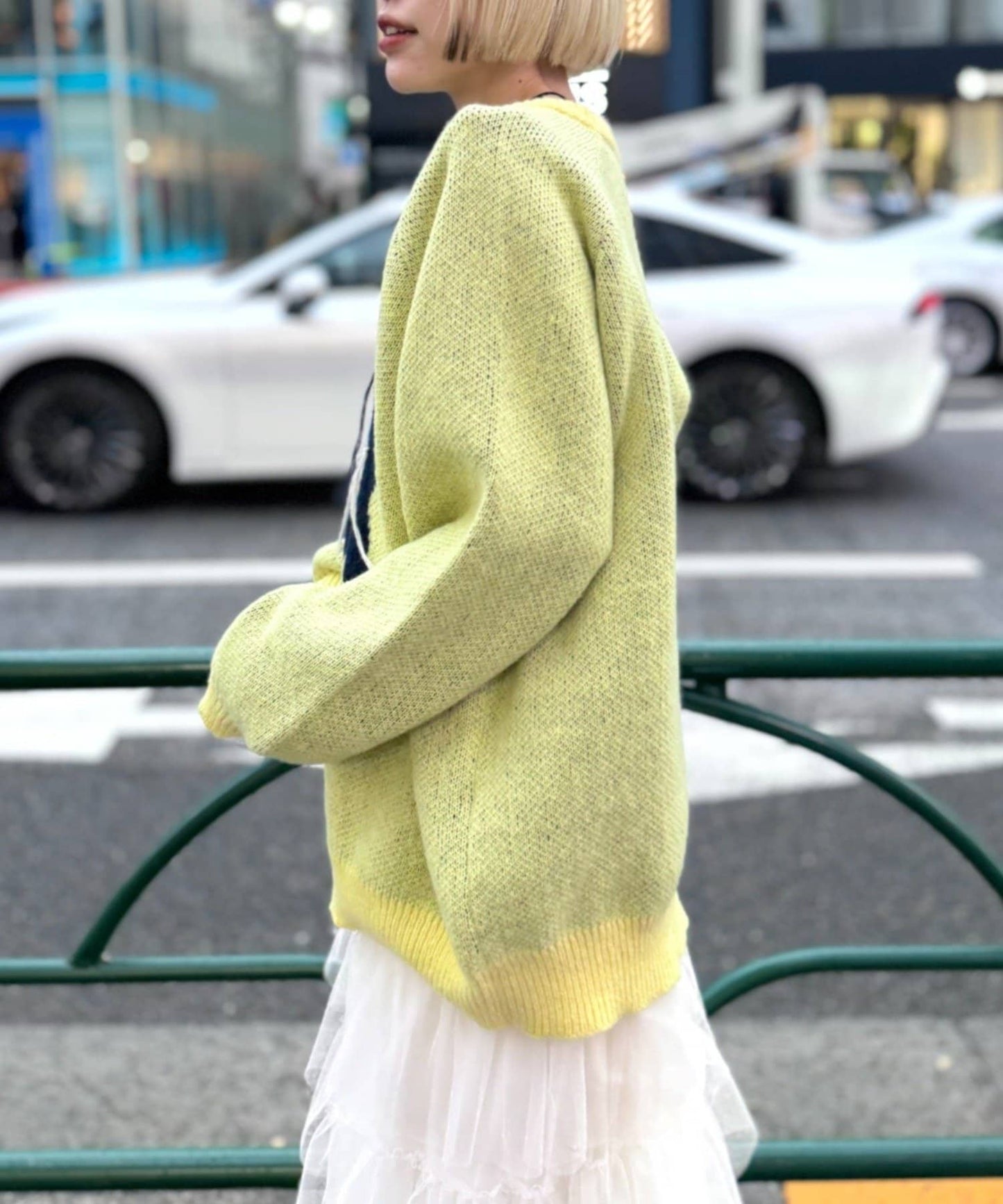 w closet Big Pattern Knit