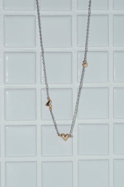 GOLDY Simple Heart Necklace