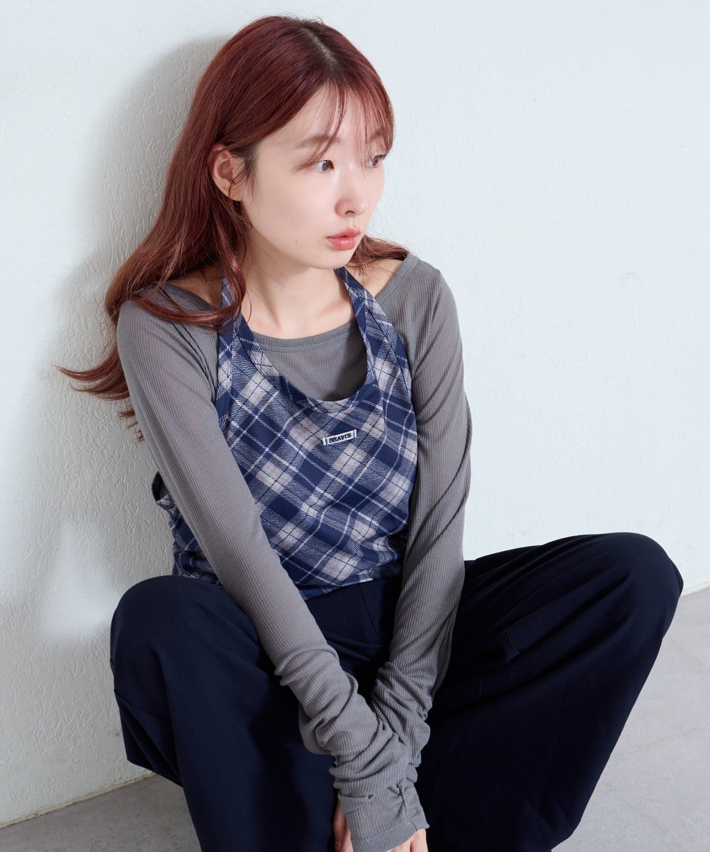 [1SET2件] Kastane 2WAY 綁帶吊帶背心set