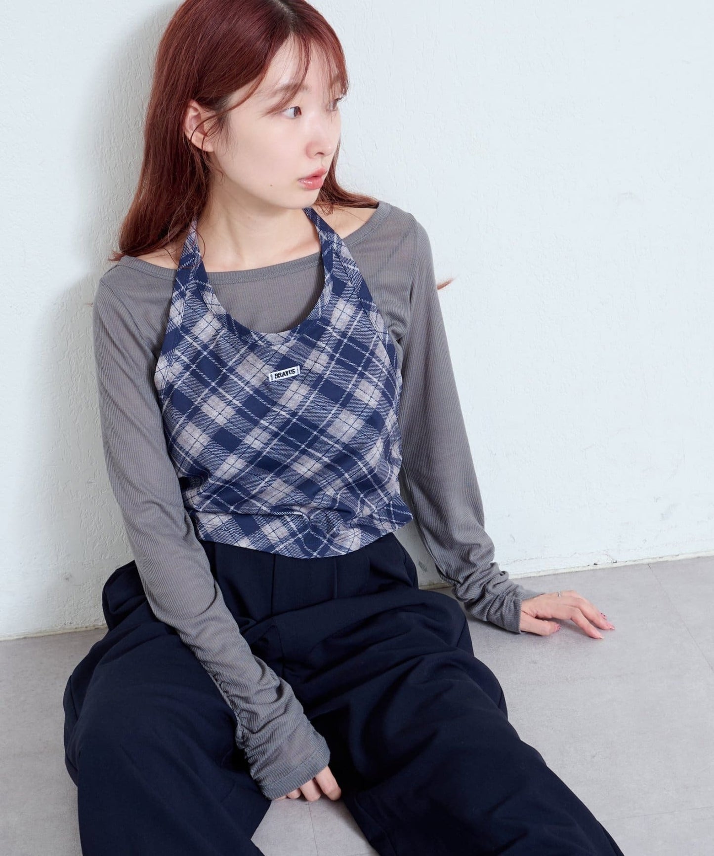 [1SET2件] Kastane 2WAY 綁帶吊帶背心set