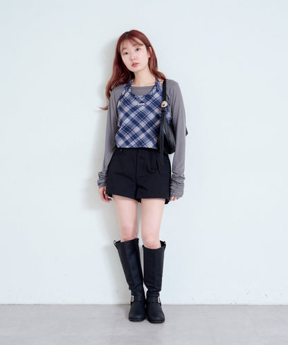 [1SET2件] Kastane 2WAY 綁帶吊帶背心set