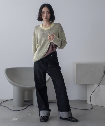 Vacancy 雙面可穿羅紋上衣